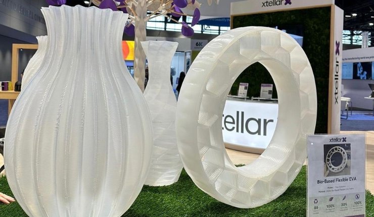 Bio-based EVA materials debuted at RAPID + TCT 2023 in Xtellar’s first exhibition booth - Xtellar