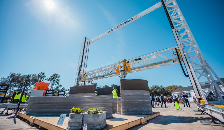 Black Buffalo 3D's NEXCON 3D printer - Black Buffalo 3D