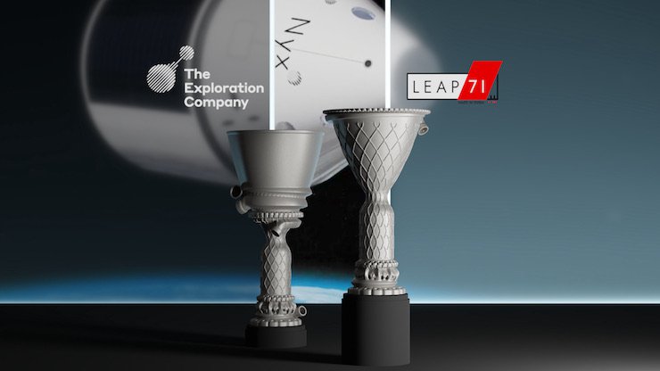 Leap 71 & The Exploration Company team up to develop computational engineering model for rocket engines