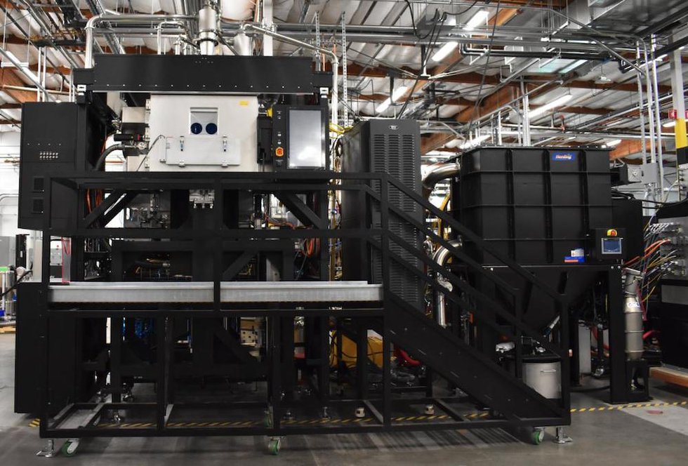 Large-format Sapphire XC in Velo3D’s Lakeview, California manufacturing facility - Velo3D