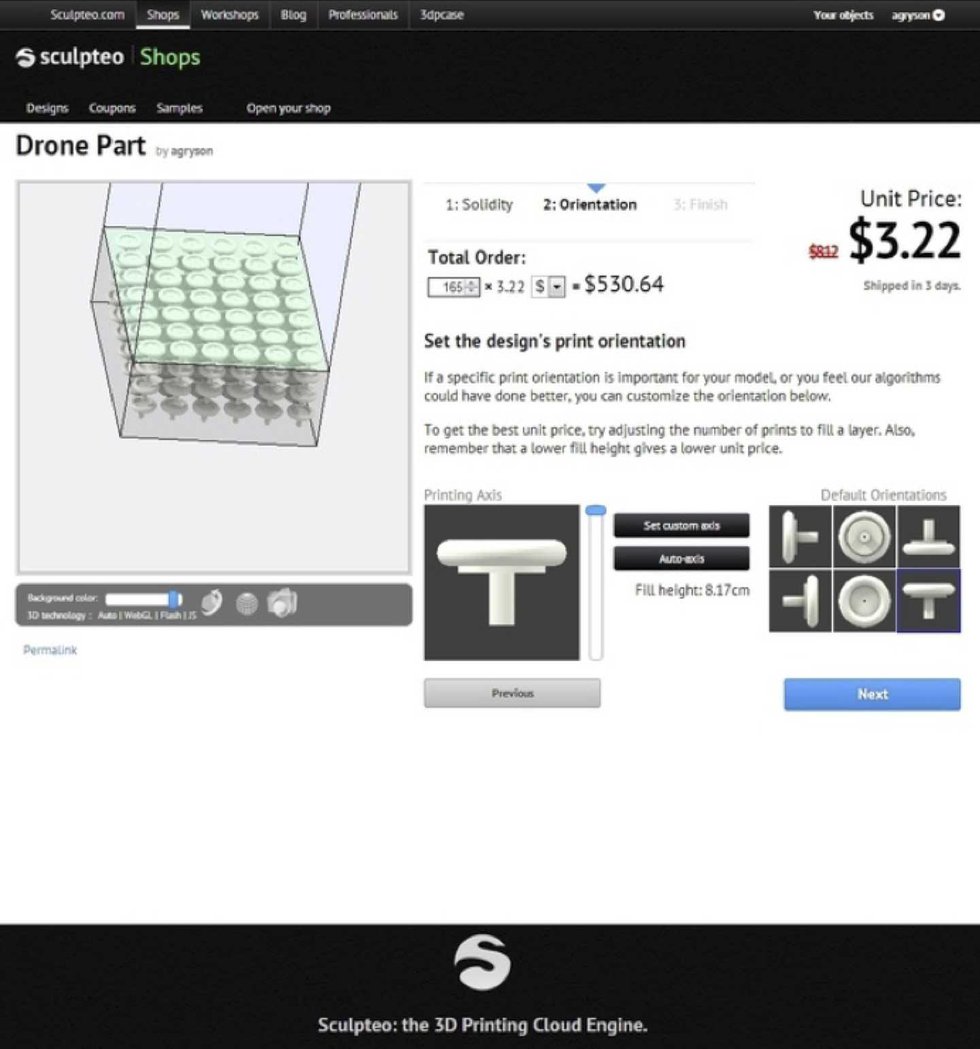 Sculpteo Batch Control