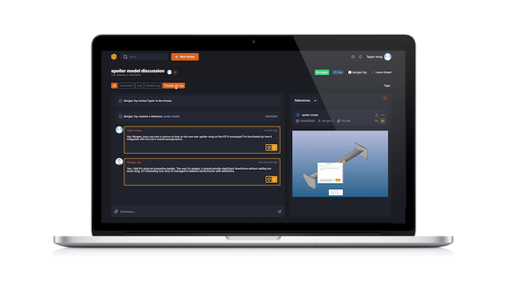 Threads 3D Annotation - 1 - Authentise