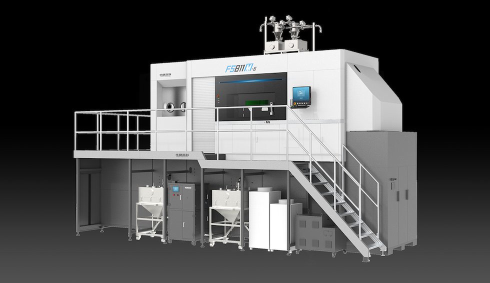 Farsoon FS811M metal 3D printer can be equipped with up to 12 lasers - Farsoon
