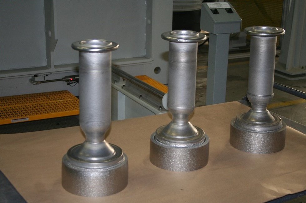 Sciaky 3D printed upper nozzle section - Sciaky