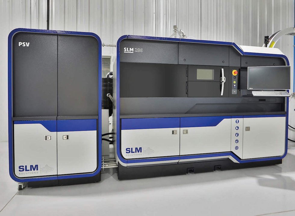 SLM 280 metal additive manufacturing system - Nikon SLM Solutions