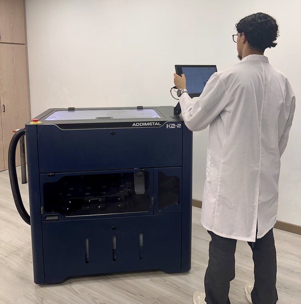 ADDIMETAL K-2-2 binder jet system - ADDIMETAL