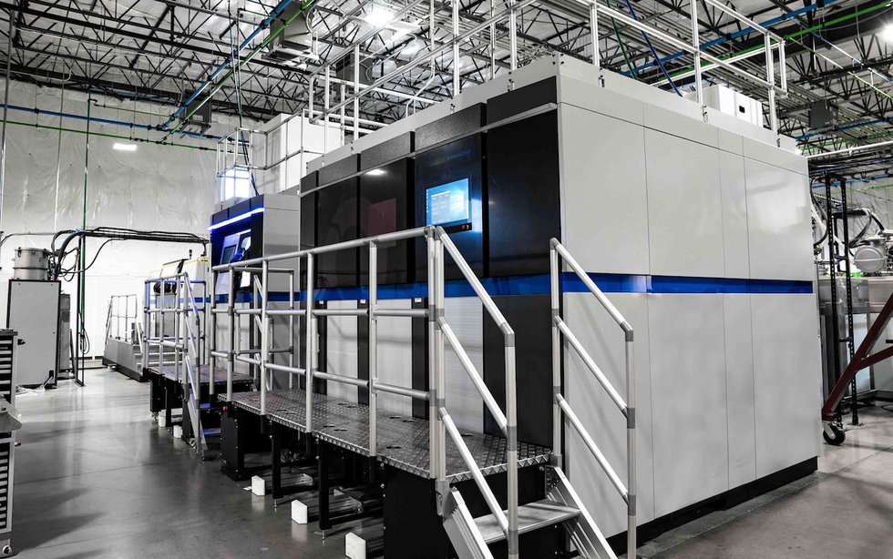 M Line 3D printer at Hyliion - Hyliion