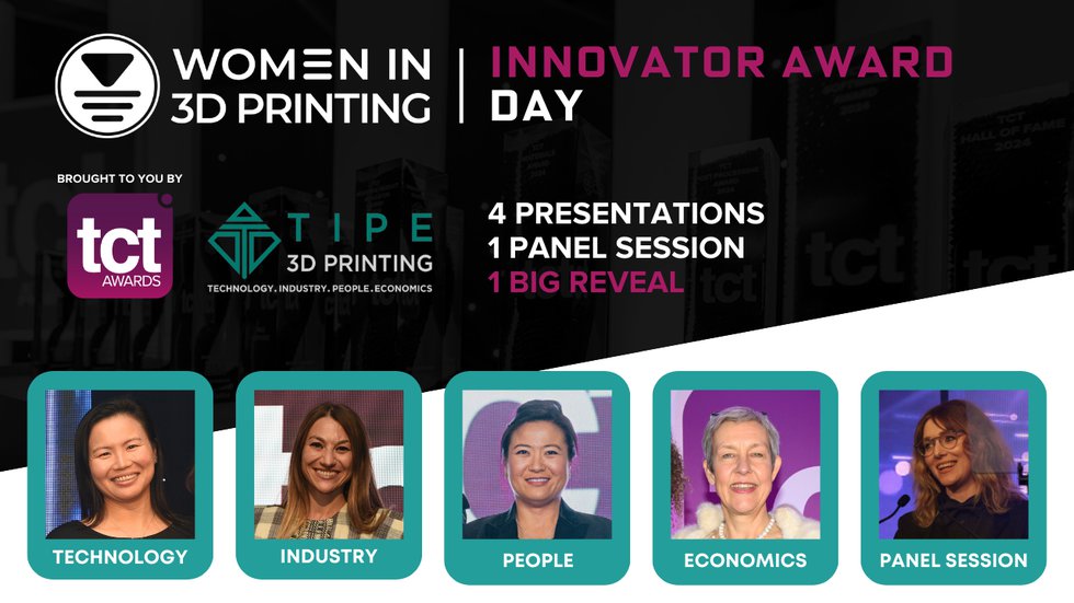 TCT WI3DP TIPE Innovator Award Day 2025 socials 1200x628px (1280 x 720 px) - TCT & TIPE Present - social - previous winners_all - TCT