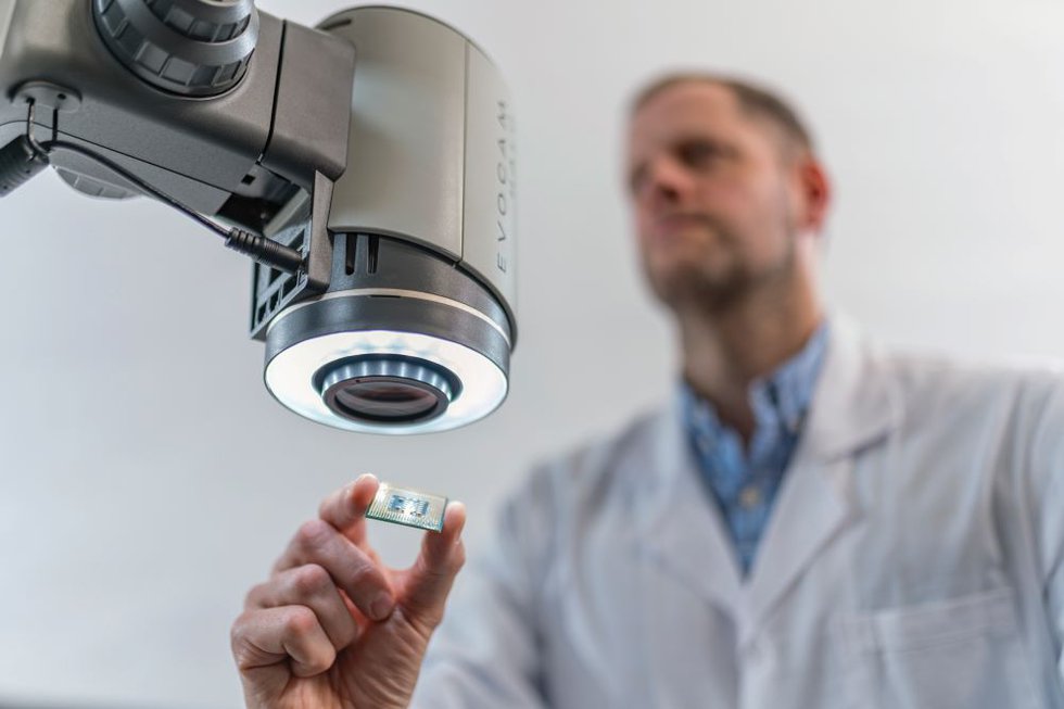 Vision Engineering's EVO Cam HALO in action. - Vision Engineering