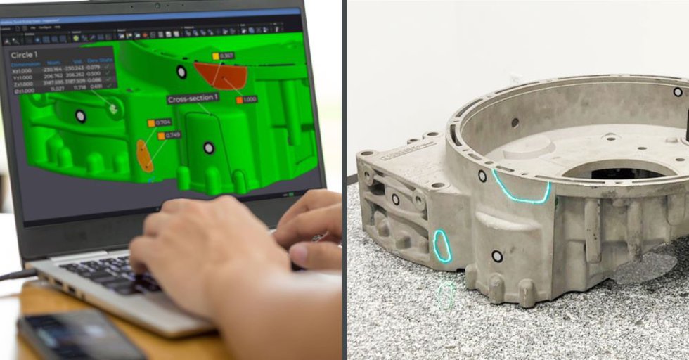 Creaform Laser Projection Add-on. - Creaform