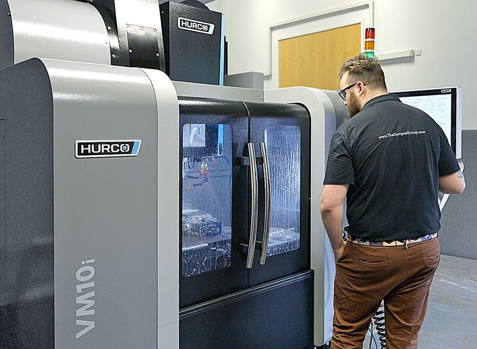 Sempre Group invests in Hurco VM10i vertical machining centre. - Sempre Group