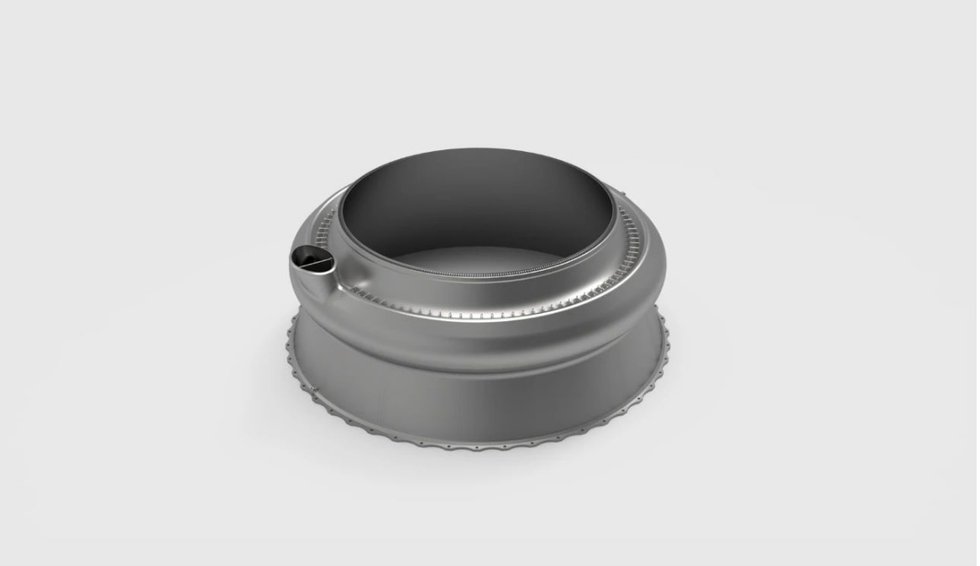 QL-1 thrust chamber extension. - Space Circling Aerospace Technology/BLT