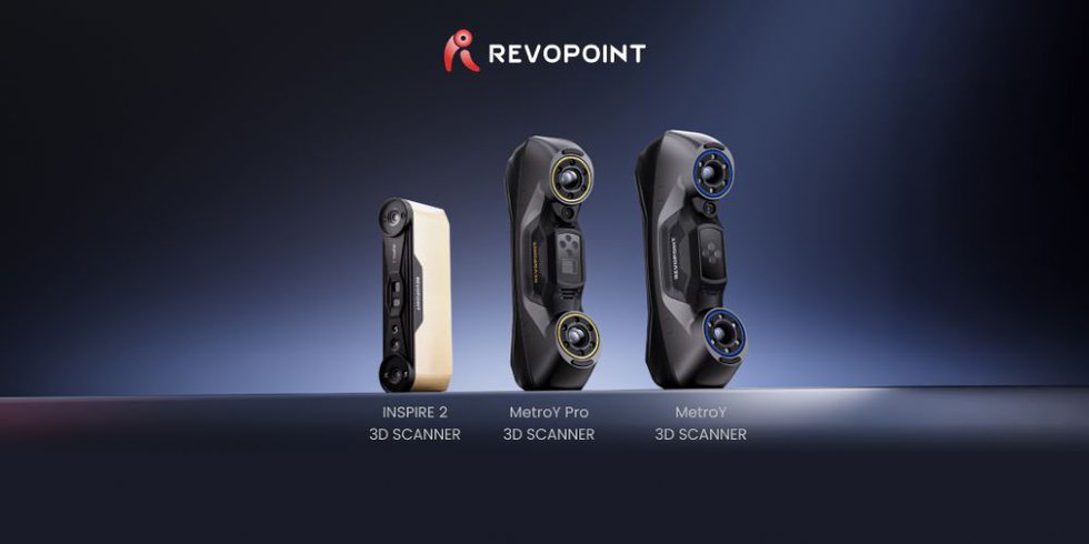 Revopoint's new INSPIRE 2 and MetroY 3D scanning series - Revopoint