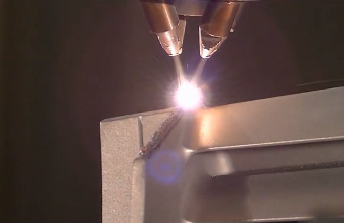 Optomec LENS component repair - Optomec