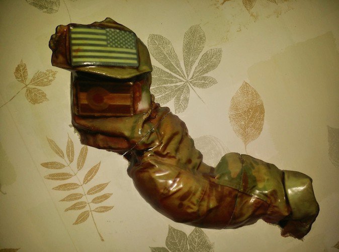 The Sleeve of Destiny      Printed in three parts and then glazed - Shapeways Blog