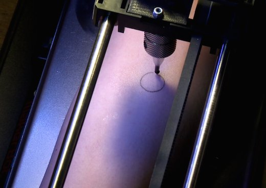 3D Printed Tattoo - http://appropriateaudiences.net/