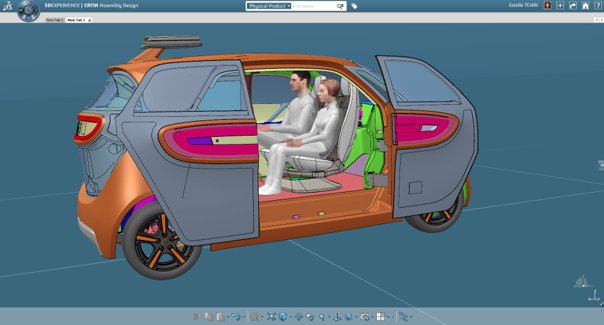 Link & Go, self-drive connected concept car developed by AKKA Research.
