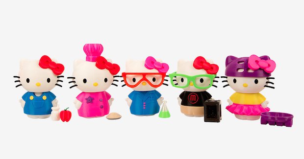 Hello Kitty outfits.