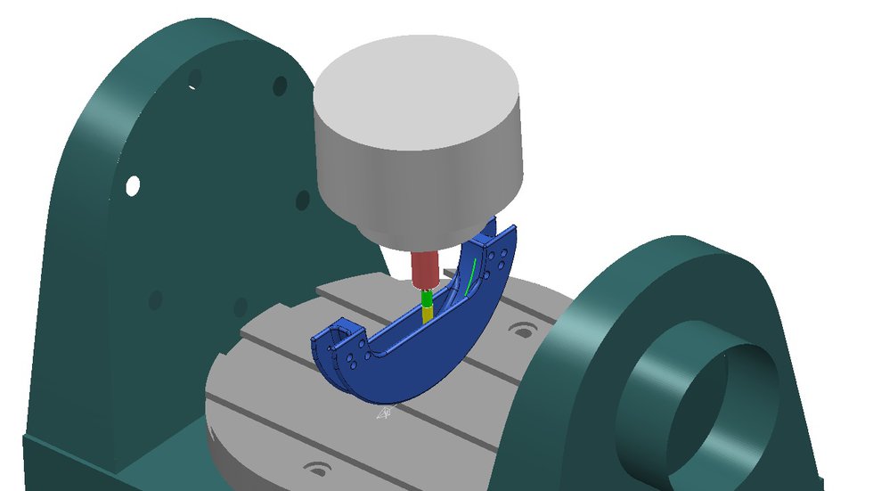PM2015 tilting table      PowerMILL 2015 gives smoother toolpaths for machines with tilting tables