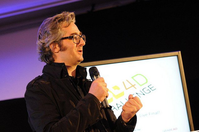 Bre Pettis opens 3D4D Final      Makerbot's Bre Pettis Opened the 3D4D Challenge at the 3D Printshow in London