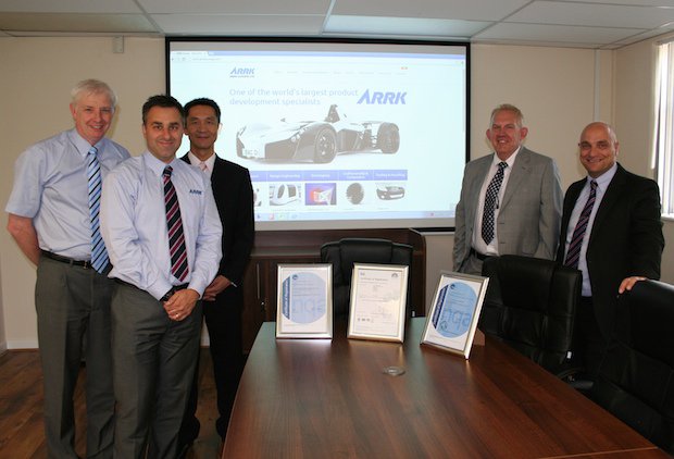 ARRK Aerospace Accreditation      The team at ARRK following the recent aerospace accreditation.