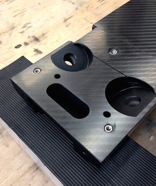 Absolute Engineering                Product made on Absolute Engineering's five axis, CNC milling machine.