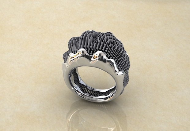 Platinum Ring by Nuovi Gioielli Srl.