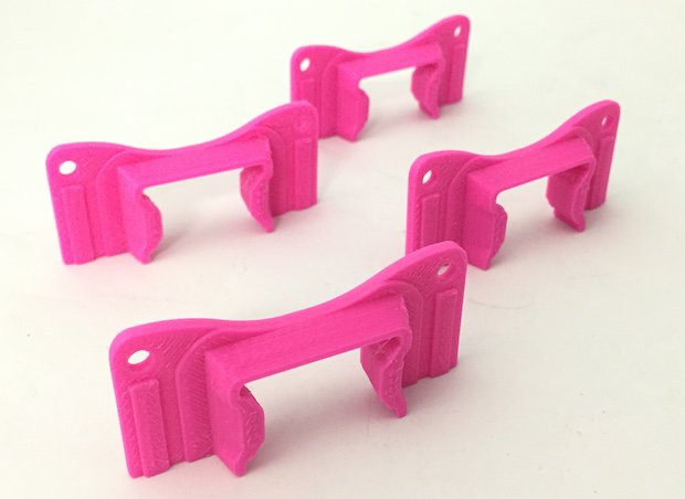 3D printed rail wiper.