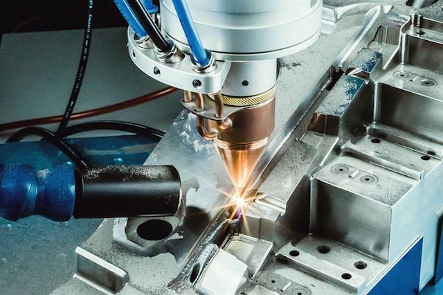 OR Laser application powder nozzle      OR Laser's powder nozzle for the Diodeline range of hardware.