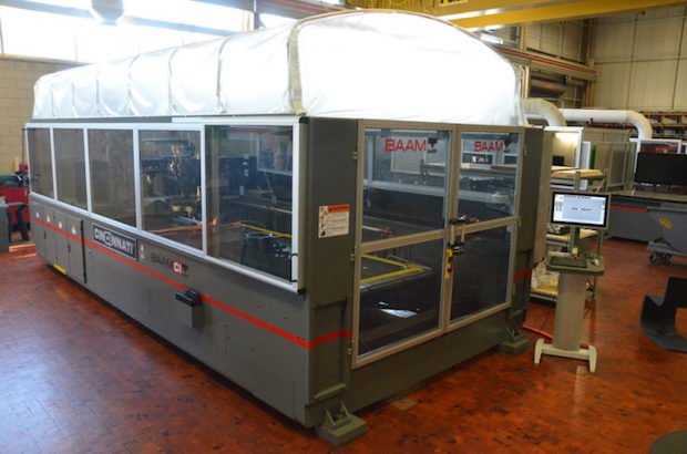 Cincinnati BAAM Printer (Installed at Cincinnati)      Cincinnati BAAM Printer (Installed at Cincinnati)