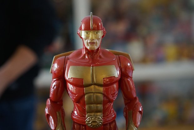 Original Turbo Man movie prop is being 3D scanned and re-modelled.