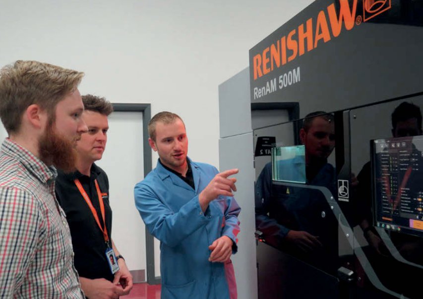 Solutions Center Customer Induction      Renishaw trains and mentors graduates, before employing them full time after two years. - Renishaw