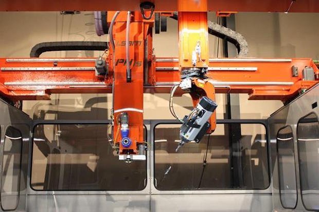 Thermwood LSAM research agreement      Thermwood's LSAM machines use a two-step, ‘near-net shape’ approach which combines both additive and subtractive processes.