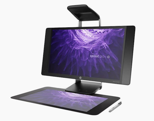 HP Sprout Pro      HP has launched its unique 3D imaging PC, Sprout Pro at CES’s 2017 Unveiled show