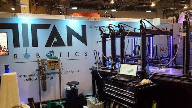 Titan Robotics Cronus      The Cronus 3D printing system featured at CES 2017 - 3DPrint.com