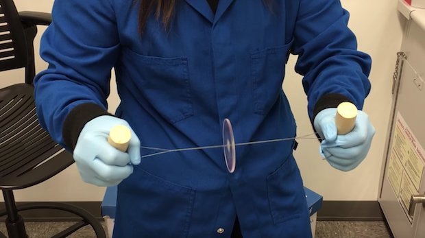 Stanford Uni 3D-printed centrifuge      The 3D-printed version of Stanford University's centrifuge device - YouTube/ Nature Video