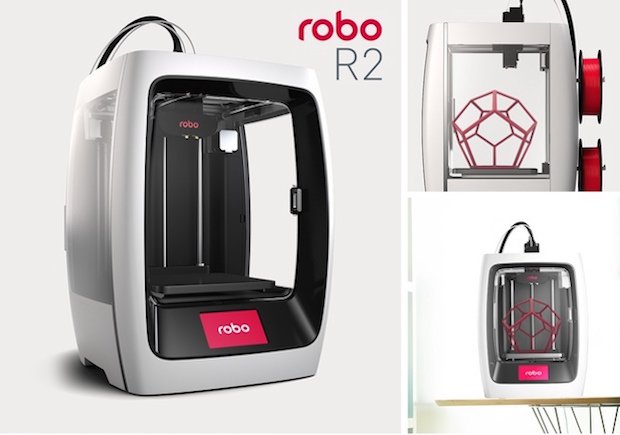 Robo R2      Foxconn will begin production of the R2 machine, setting an initial annual target of 10,000 units. - Robo/ Kickstarter