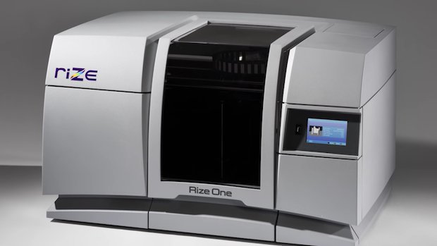 Rize One 3D printer      The RIZE One was launched at SOLIDWORKS World 2017, a Dassault Systèmes event.
