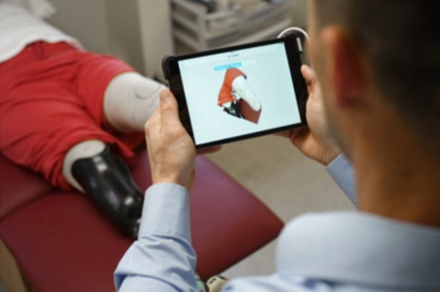 Standard Cyborg Design Studio      Those in need of prosthetics or orthotics will have their limbs scanned by a certified clinician, armed with an iPad-mounted scanner. - Standard Cyborg