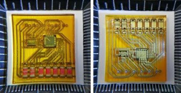 Nano Dimension PCB                Printing the PCBs, Nano Dimension embedded electrical components, through placement, as an integral part of the process.
