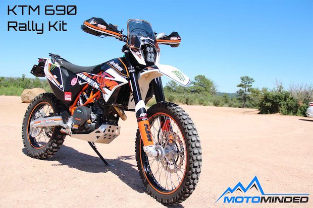 MotoMinded bracket      Designed for off-road use only, the Squadron Rally Kit brackets, made of ABS plastic, are extremely lightweight and rugged. - MotoMinded