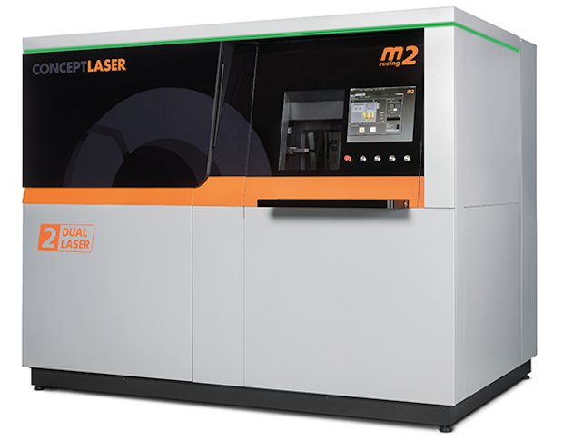 Concept Laser M2 Cusing machine      Concept Laser’s M2 cusing machine is NRL’s first laser powder-bed metals machine and will be used to produce stainless steel. - Concept Laser