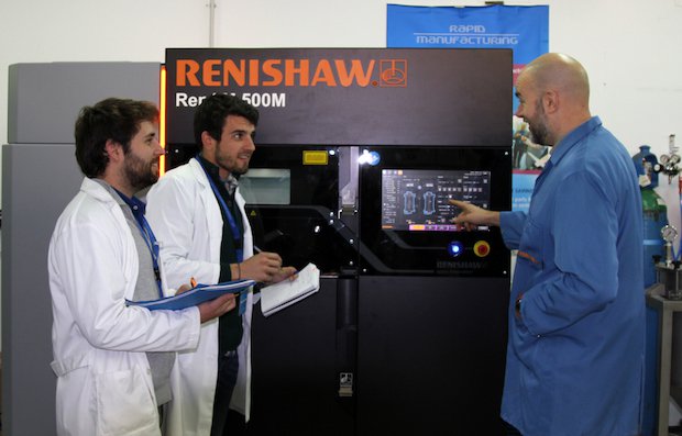 Renishaw CATEC RenAM 500M      Renishaw installs its latest RenAM 500M additive manufacturing system at CATEC - Renishaw