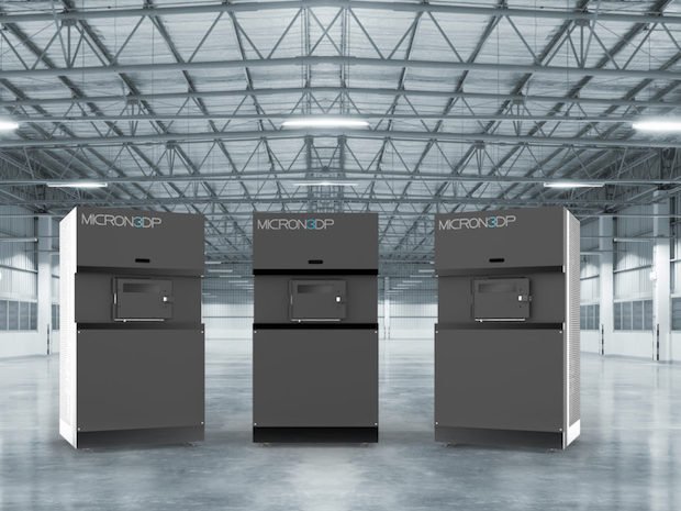 Micron3DP glass 3D printers      Micron3DP has now completed the internal installation of a set of fully operational high-resolution glass 3D printers. - Micron3DP