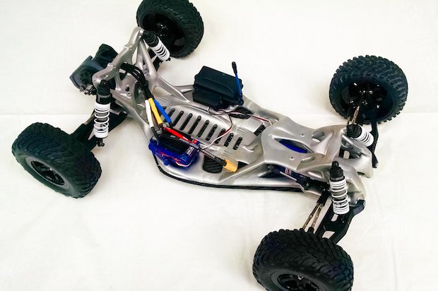 Concept Laser GoEngineer race car chassis      Concept Laser and GoEngineer’s first collaboration has been in the production of a race car chassis which will be a showcase product at futur...