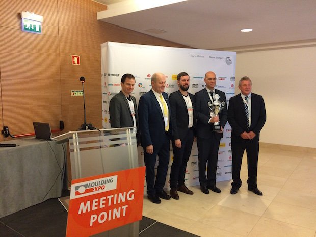 Moulding Expo 2017      Moulding Expo press conference. L-R Gunnar Mey (Messe Stuttgart), Ulrich Kromer von Baerle (Messe Stuttgart), Florian Niethammer (Messe Stuttgart), Manuel Oliveira ...