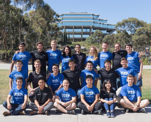 SEDS UC San Diego Triteia      The SEDS UC San Diego team working on the Triteia project. - Albert Lin