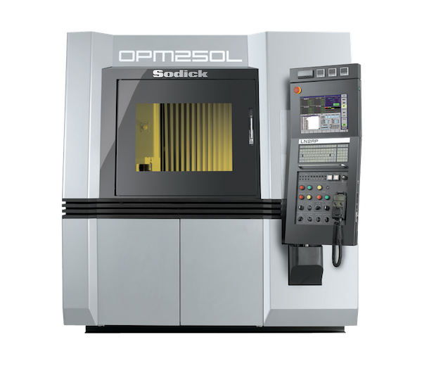 Sodick OPM 3d printer      The Sodick OPM250L was launched in Septmeber 2016. Since, Sodick has introduced Parallel Mode.
