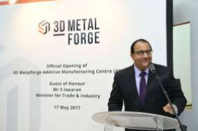 3D Metalforge opens metal additive manufacturing centre in Singapore