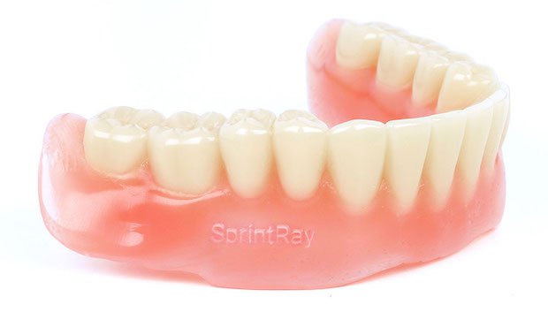 Sprintray dentures